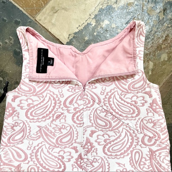 Victoria Beckham forTarget•S•NWT(partial tag)•Blush Pink/White Dress•Fully-Lined - Picture 10 of 13